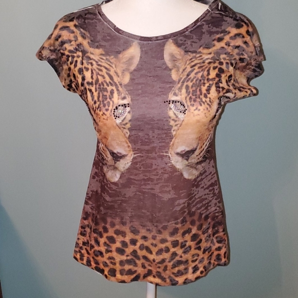 Body Central Tops - Leopard Top